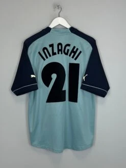 2002/03 LAZIO INZAGHI #21 THIRD SHIRT (L) PUMA(2002 03 Lazio Inzaghi 21 Third Shirt L Puma)