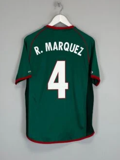 2002/03 MEXICO MARQUEZ #4 HOME SHIRT (S) ATLETICA(2002 03 Mexico Marquez 4 Home Shirt S Atletica 5)