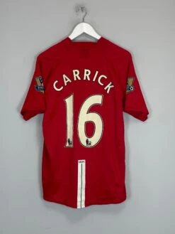 2007/09 MANCHESTER UNITED CARRICK #16 HOME SHIRT (L) NIKE(2007 09 Manchester United Carrick 16 Home Shirt L Nike 5)