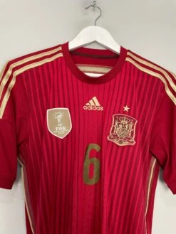 2013/15 SPAIN A.INIESTA #6 HOME SHIRT (S) ADIDAS(2013 15 Spain A Iniesta 6 Home Shirt S Adidas577) -Cultkits Shop IMG 0071 666d65e2 c9e4 4045 a075 b03682d9bad5