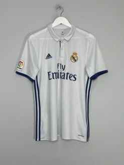 2016/17 REAL MADRID RONALDO #7 HOME SHIRT (L) ADIDAS(2016 17 Real Madrid Ronaldo 7 Home Shirt L Adidas4736) -Cultkits Shop IMG 0086 6a2a17fa 044c 4d6f 93b6 fda7af60cc4c