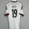2014/15 GERMANY GOTZE #19 HOME SHIRT (S) ADIDAS(2014 15 Germany Gotze 19 Home Shirt S Adidas808)