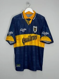 Cultkits Shop 9 1995/97 BOCA JUNIORS HOME SHIRT (L) OLAN(1995 97 Boca Juniors Home Shirt L Olan252)