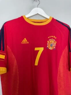 2002/04 SPAIN RAUL #7 HOME SHIRT (M) ADIDAS(2002 04 Spain Raul 7 Home Shirt M Adidas778) -Cultkits Shop IMG 0107 6db7a790 801b 47f1 821a 24ef84737095