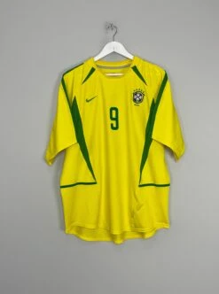 2002/04 BRAZIL RONALDO #9 HOME SHIRT (XL) NIKE(2002 04 Brazil Ronaldo 9 Home Shirt Xl Nike) -Cultkits Shop IMG 0297 4f88d213 f75e 4d4e b8b0 cc3473c6bc50
