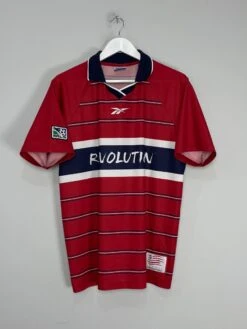 1999 NEW ENGLAND REVOLUTION THIRD SHIRT (M) REEBOK(1999 New England Revolution Third Shirt M Reebok353)