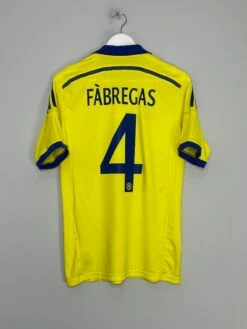 2014/15 CHELSEA FABREGAS #4 AWAY SHIRT (M) ADIDAS(2014 15 Chelsea Fabregas 4 Away Shirt M Adidas1 12)