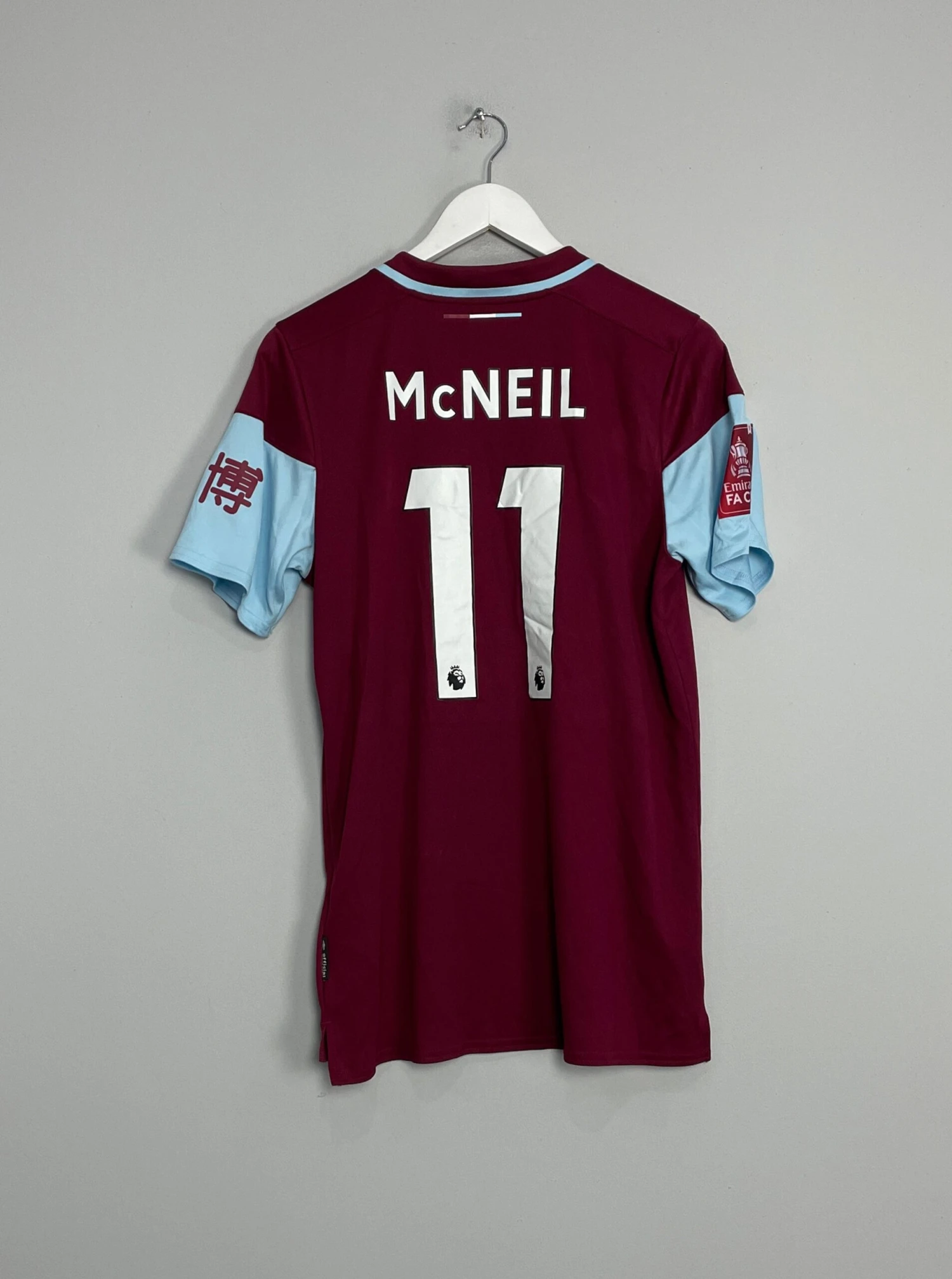 2020/21 BURNLEY MCNEIL #11 *MATCH ISSUE* FA CUP HOME SHIRT (M) UMBRO(2020 2021 Burnley Mcneil 11 Match Issue Cup Home Shirt M Umbro) 3 2020/21 BURNLEY MCNEIL #11 *MATCH ISSUE* FA CUP HOME SHIRT (M) UMBRO(2020 2021 Burnley Mcneil 11 Match Issue Cup Home Shirt M Umbro)