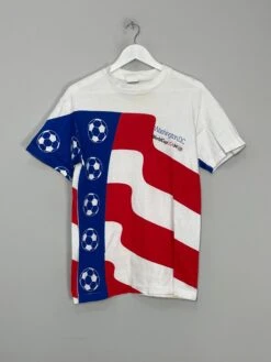 1994 USA WORLD CUP WASHINGTON DC T-SHIRT (S) OM(1994 Usa World Cup Washington Dc T Shirt S Om)
