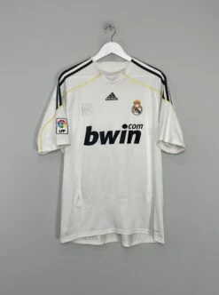 2009/10 REAL MADRID RONALDO #9 HOME SHIRT (L) ADIDAS(2009 10 Real Madrid Ronaldo 9 Home Shirt L Adidas754) -Cultkits Shop IMG 0995