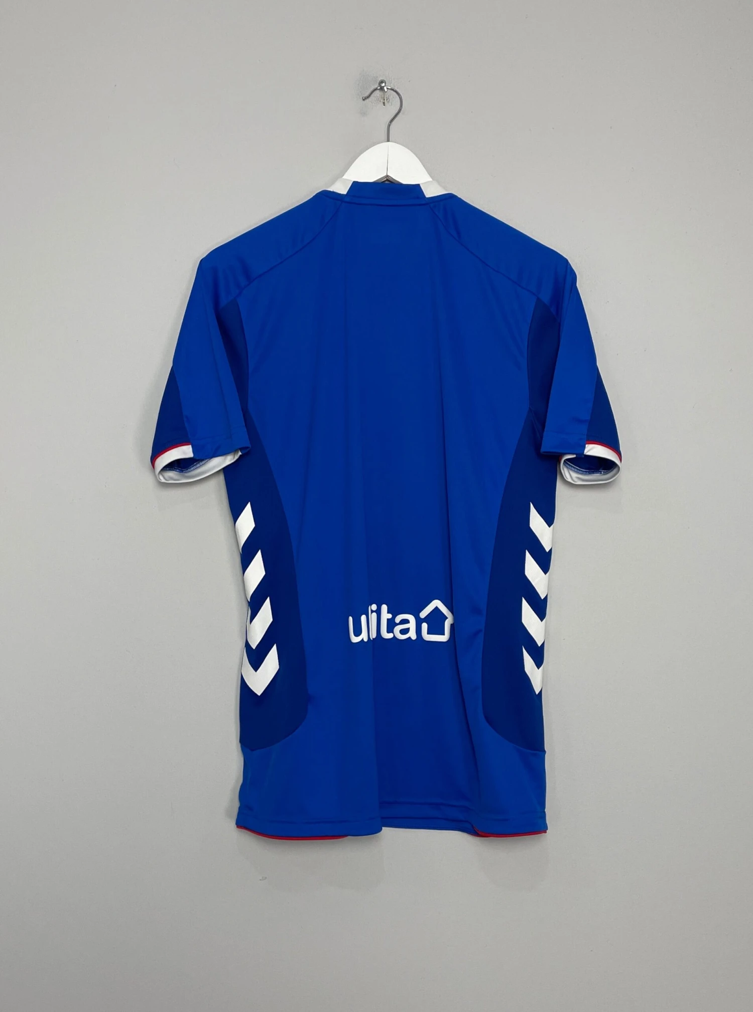 2018/19 RANGERS HOME SHIRT (M) HUMMEL(2018 19 Rangers Home Shirt M Hummel) 5 2018/19 RANGERS HOME SHIRT (M) HUMMEL(2018 19 Rangers Home Shirt M Hummel) - Image 3