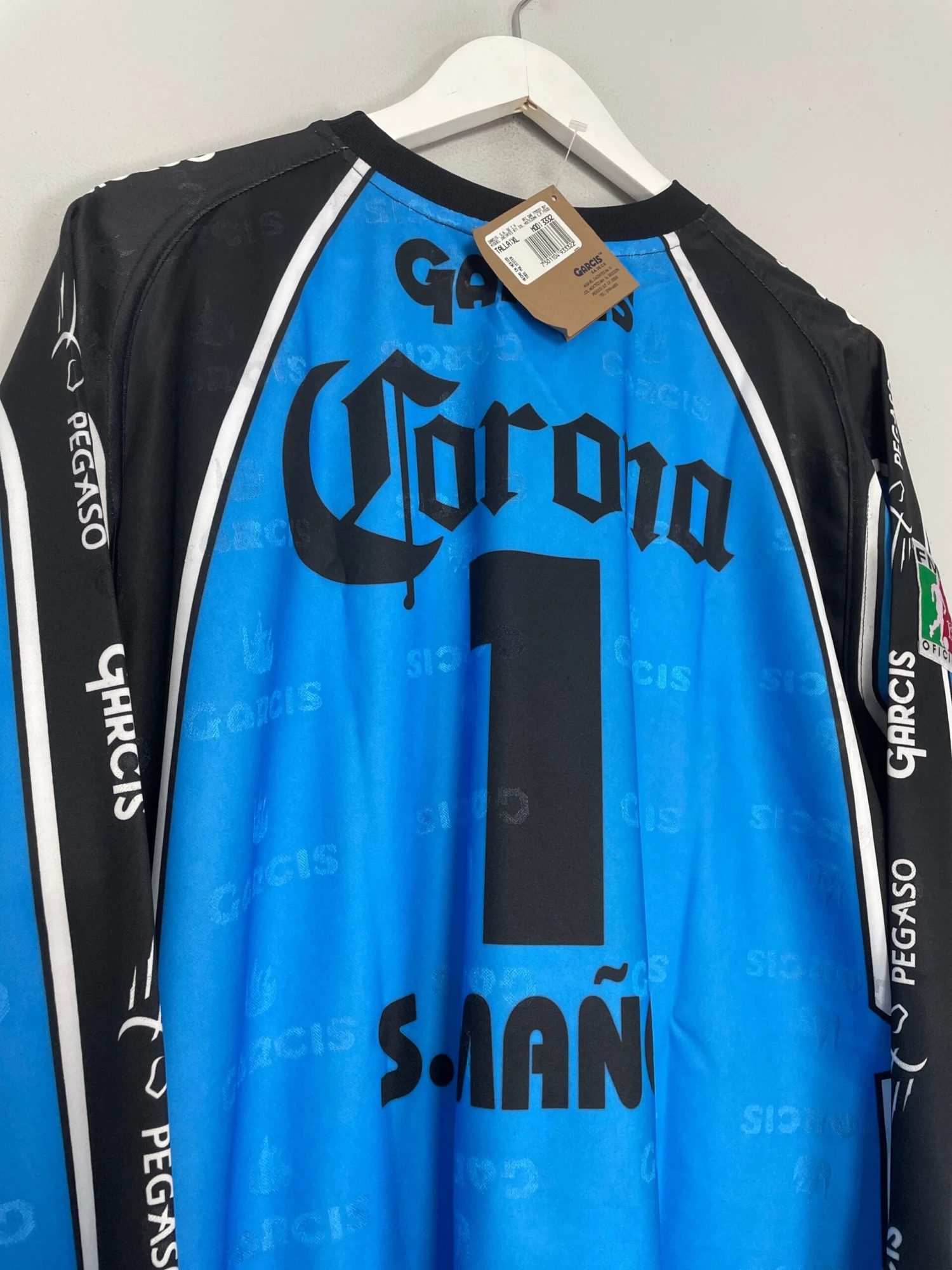1998/99 CD IRAPUATO S.MANEZ *BNWT* GK SHIRT (XL) GARCIS(1998 99 Cd Irapuato S Manez Bnwt Gk Shirt Xl Garcis1) 6 1998/99 CD IRAPUATO S.MANEZ *BNWT* GK SHIRT (XL) GARCIS(1998 99 Cd Irapuato S Manez Bnwt Gk Shirt Xl Garcis1) - Image 4