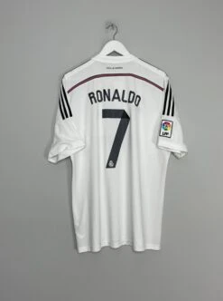 2014/15 REAL MADRID RONALDO #7 HOME SHIRT (XL) ADIDAS(2014 15 Real Madrid Ronaldo 7 Home Shirt Xl Adidas23)