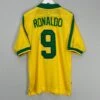 1997/98 BRAZIL RONALDO #9 HOME SHIRT (L) NIKE(1997 98 Brazil Ronaldo 9 Home Shirt L Nike) -Cultkits Shop IMG 1216 d12b44f9 a814 41d5 b7f1 c8339444df1f