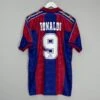 1995/97 BARCELONA RONALDO #9 HOME SHIRT (M) KAPPA(1995 97 Barcelona Ronaldo 9 Home Shirt M Kappa57) -Cultkits Shop IMG 1380