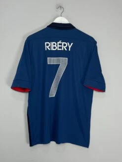 2011/12 FRANCE RIBERY #7 HOME SHIRT (L) NIKE(2011 12 France Ribery 7 Home Shirt L Nike3563)