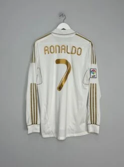 2011/12 REAL MADRID RONALDO #7 L/S HOME SHIRT (L) ADIDAS(2011 12 Real Madrid Ronaldo 7 L S Home Shirt L Adidas76)