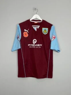 2013/14 BURNLEY INGS #10 *MATCH ISSUE + SIGNED* HOME SHIRT (M) PUMA(2013 14 Burnley Ings 10 Match Issue Signed Home Shirt M Puma) -Cultkits Shop IMG 1563