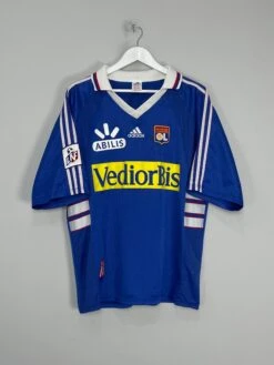 1998/99 LYON BRAIZAT #26 *MATCH ISSUE* AWAY SHIRT (XL) ADIDAS(1998 99 Lyon Braizat 26 Match Issue Away Shirt Xl Adidas66)