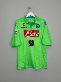 2014/15 NAPOLI COLOMBO #15 *MATCH ISSUE* GK SHIRT (XL) MACRON(2014 15 Napoli Colombo 15 Match Issue Gk Shirt Xl Macron) -Cultkits Shop IMG 1594 3d26eca9 5c3e 440c 88d6 69cd20c81070