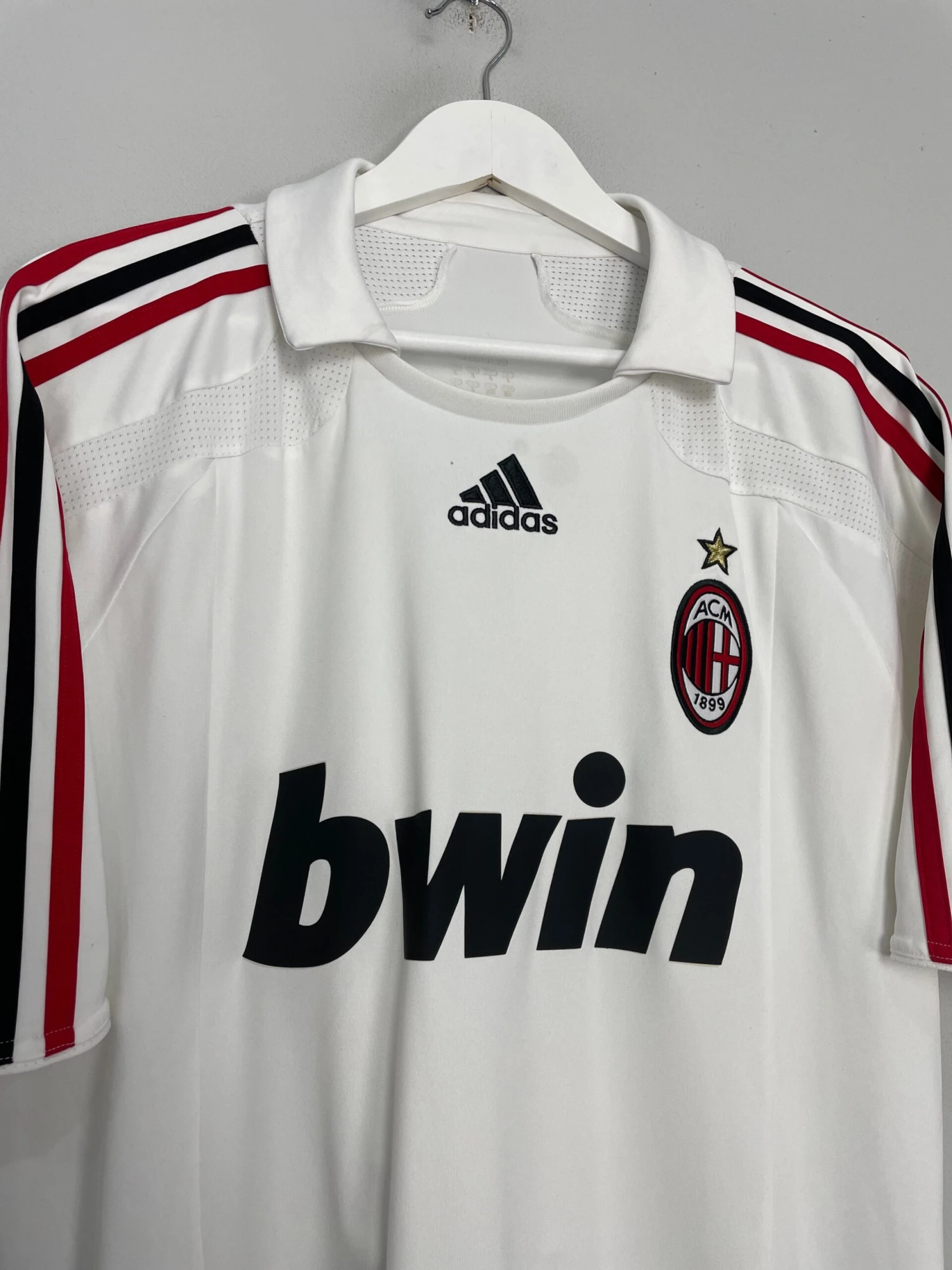2007/08 AC MILAN RONALDO #99 AWAY SHIRT (L) ADIDAS(2007 08 Ac Milan Ronaldo 99 Away Shirt L Adidas11) 6 2007/08 AC MILAN RONALDO #99 AWAY SHIRT (L) ADIDAS(2007 08 Ac Milan Ronaldo 99 Away Shirt L Adidas11) - Image 4