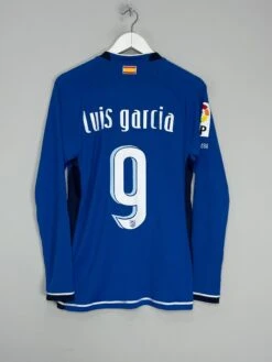 2007/08 ATLETICO MADRID LUIS GARCIA #9 L/S AWAY SHIRT (L) NIKE(2007 08 Atletico Madrid Luis Garcia 9 L S Away Shirt L Nike23424)