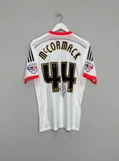 2014/15 FULHAM MCCORMACK #44 *MATCH ISSUE + SIGNED* HOME SHIRT (M) ADIDAS(2014 15 Fulham Mccormack 44 Match Issue Signed Home Shirt M Adidas2014 15 Fulham Mccormack 44 Match Issue Signed Home Shirt M Adidas)