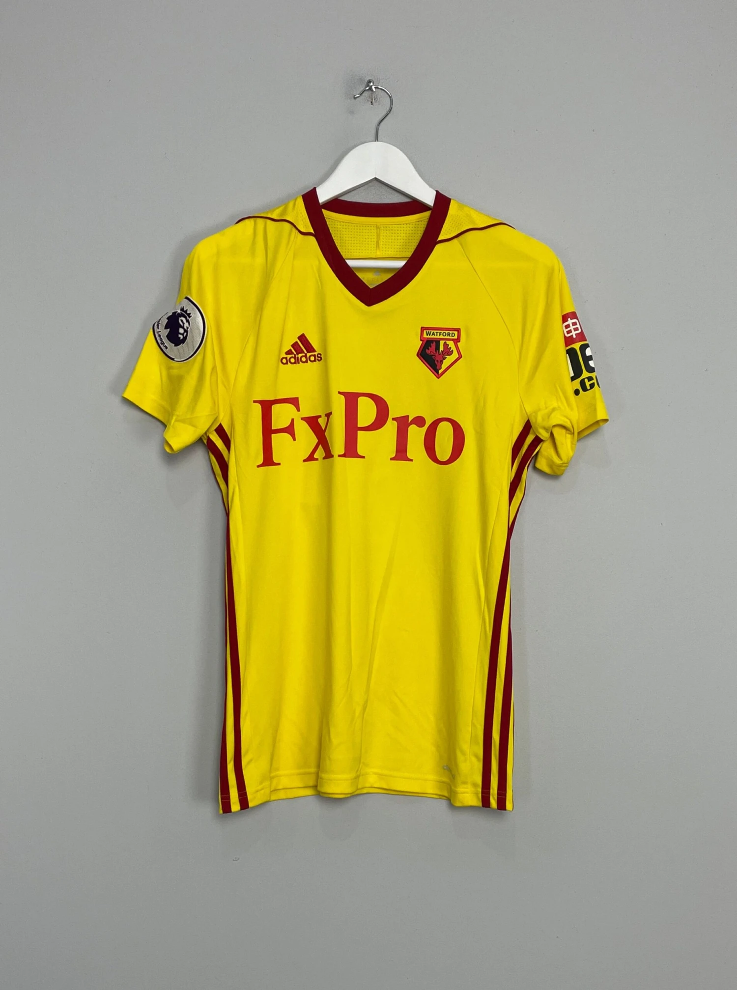 2017/18 WATFORD KIKO F #21 *MATCH ISSUE* HOME SHIRT (S) ADIDAS(2017 2018 Watford Kiko F 21 Match Issue Home Shirt S Adidas) 5 2017/18 WATFORD KIKO F #21 *MATCH ISSUE* HOME SHIRT (S) ADIDAS(2017 2018 Watford Kiko F 21 Match Issue Home Shirt S Adidas) - Image 3
