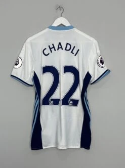 2016/17 WEST BROM CHADLI #22 *MATCH WORN* HOME SHIRT (M) ADIDAS(2016 17 West Brom Chadli 22 Home Shirt M Adidas)