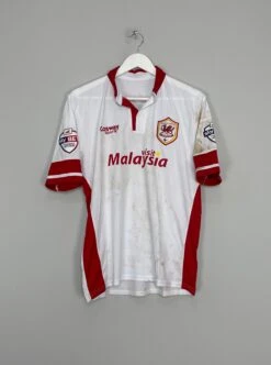 2014/15 CARDIFF CITY LE FONDRE #10 *MATCH WORN + SIGNED* THIRD SHIRT (M) COSWAY SPORTS(2014 15 Cardiff City Le Fondre 10 Match Worn Signed Third Shirt M Cosway Sports) -Cultkits Shop IMG 2114 1