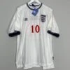1999/01 ENGLAND OWEN #10 *BNWT* SIGNED HOME SHIRT (XXL) UMBRO(1999 01 England Owen 10 Bnwt Signed Home Shirt Xxl Umbro76346)
