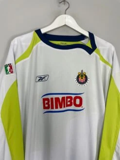 2008/09 CHIVAS GUADALAJARA CHICHARITO #25 L/S AWAY SHIRT (XL) REEBOK(2008 09 Chivas Guadalajara Chicharito 25 L S Away Shirt Xl Reebok4564) -Cultkits Shop IMG 2220 4aa78032 1b27 4c73 8f50 857f4af36c4f