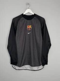 2000/01 BARCELONA GK SHIRT (L) NIKE(2000 01 Barcelona Gk Shirt L Nike)