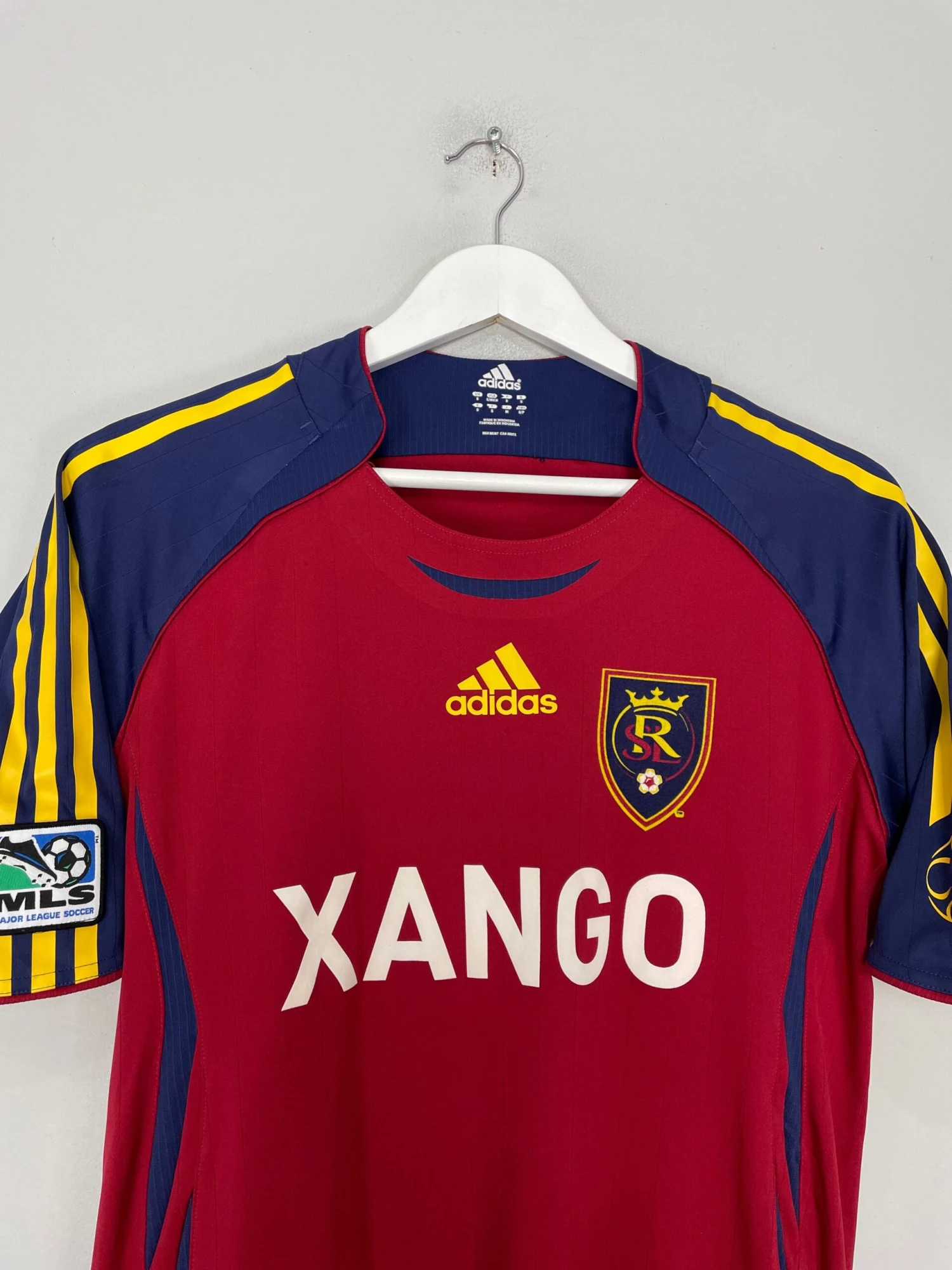 2007/08 REAL SALT LAKE *PLAYER ISSUE* HOME SHIRT (S) ADIDAS(2007 08 Real Salt Lake Player Issue Home Shirt S Adidas1) 4 2007/08 REAL SALT LAKE *PLAYER ISSUE* HOME SHIRT (S) ADIDAS(2007 08 Real Salt Lake Player Issue Home Shirt S Adidas1) - Image 2