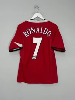 2004/06 MANCHESTER UNITED RONALDO #7 HOME SHIRT (S) NIKE(2004 06 Manchester United Ronaldo 7 Home Shirt S Nike68)