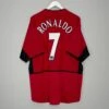 2002/04 MANCHESTER UNITED RONALDO #7 HOME SHIRT (XL) NIKE(2002 04 Manchester United Ronaldo 7 Home Shirt Xl Nike789)