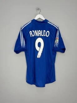 2004/05 REAL MADRID RONALDO #9 THIRD SHIRT (L) ADIDAS(2004 05 Real Madrid Ronaldo 9 Third Shirt L Adidas7)
