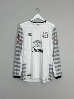 2015/16 EVERTON STONES #5 *MATCH ISSUE + SIGNED* L/S CUP AWAY SHIRT (M) UMBRO(2015 2016 Everton Stones 5 Match Issue Signed L S Away Shirt M Umbro) -Cultkits Shop IMG 2800 084b352b e787 4cd6 8b2b 74630fe590ba