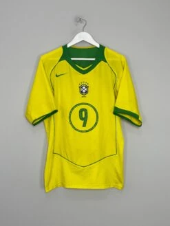 2004/06 BRAZIL RONALDO #9 HOME SHIRT (M) NIKE(2004 06 Brazil Ronaldo 9 Home Shirt M Nike) 11 2004/06 BRAZIL RONALDO #9 HOME SHIRT (M) NIKE(2004 06 Brazil Ronaldo 9 Home Shirt M Nike) -Cultkits Shop IMG 2814