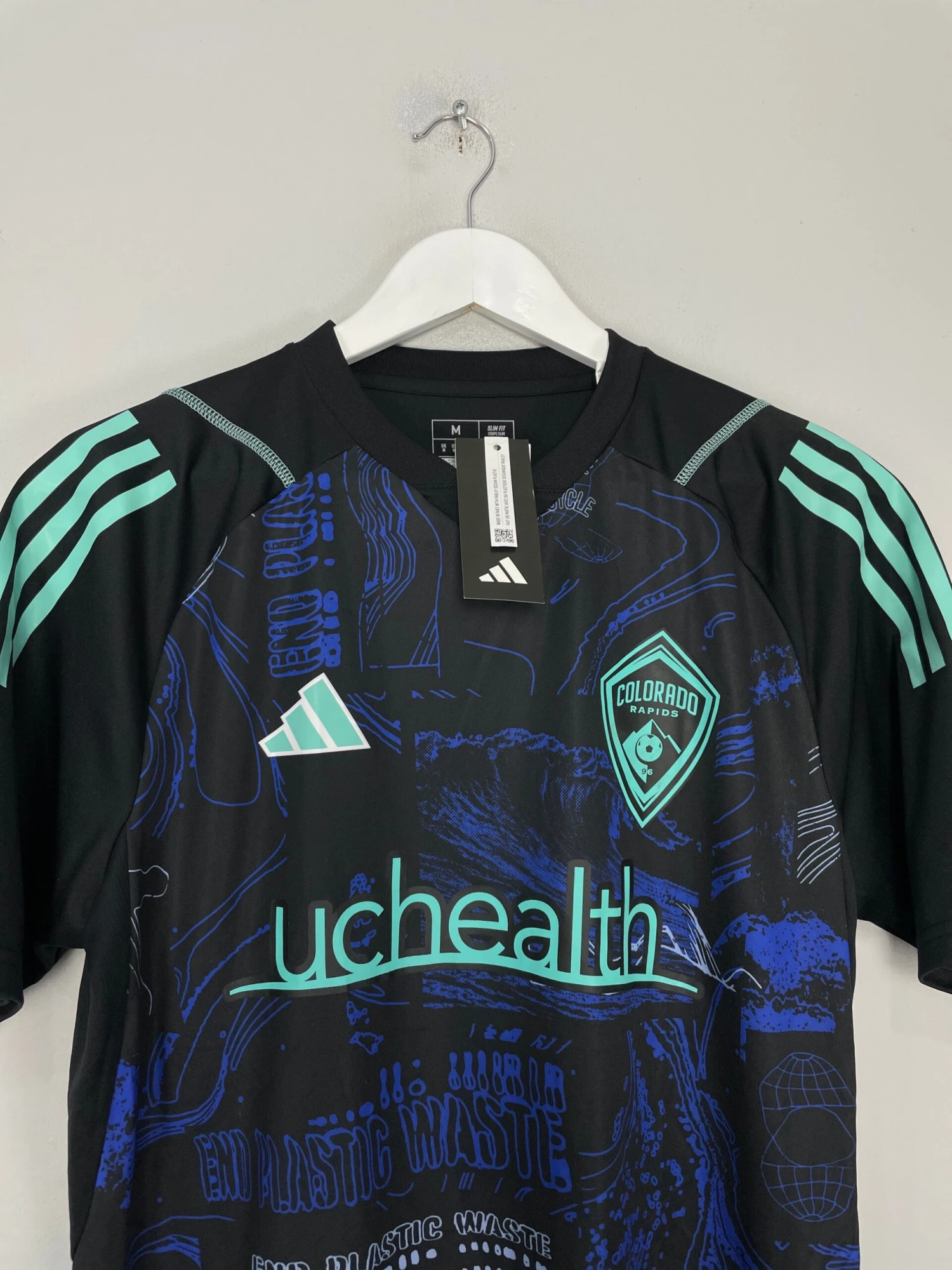 2023 COLORADO RAPIDS *BNWT* ONEPLANET (M) ADIDAS(2023 Colorado Rapids Bnwt Oneplanet M Adidas78) 4 2023 COLORADO RAPIDS *BNWT* ONEPLANET (M) ADIDAS(2023 Colorado Rapids Bnwt Oneplanet M Adidas78) - Image 2