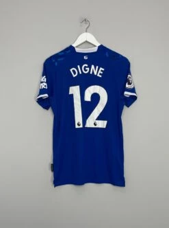 2019/20 EVERTON DIGNE #12 *MATCH ISSUE* HOME SHIRT (S) UMBRO(2019 2020 Everton Digne 12 Match Issue Home Shirt S Umbro)