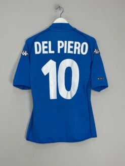2002 ITALY DEL PIERO #10 HOME SHIRT (L) KAPPA(2000 01 Italy Del Piero 10 Home Shirt L Kappa34636)