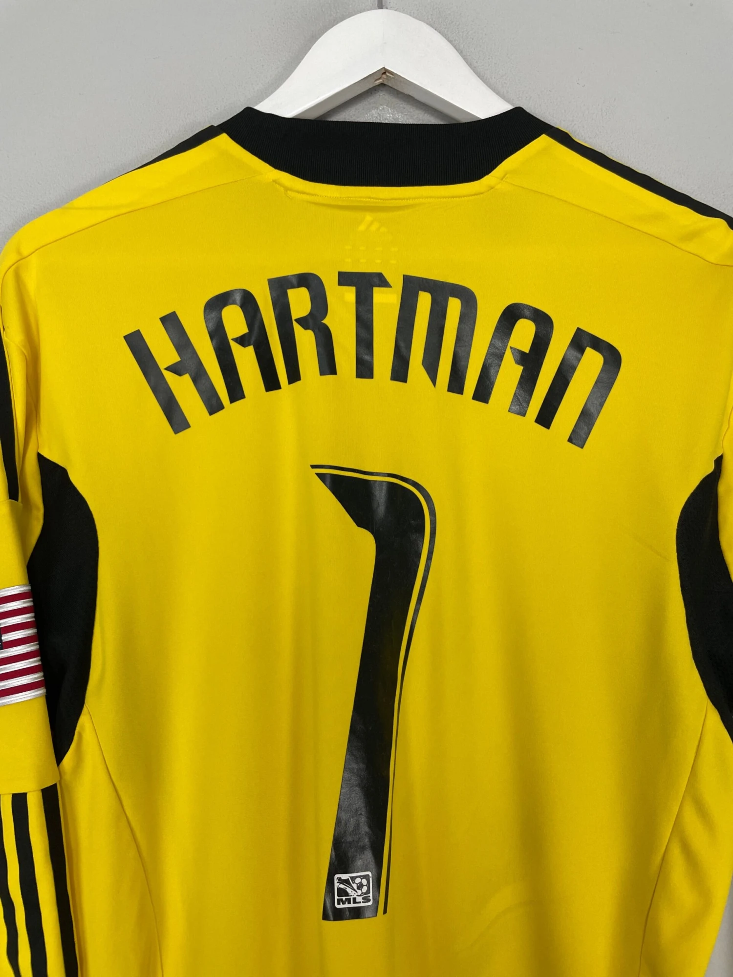 2010/11 FC DALLAS HARTMAN #1 *PLAYER ISSUE* GK SHIRT (L) ADIDAS(2010 11 Fc Dallas Hartman 1 Player Issue Gk Shirt L Adidas84) 4 2010/11 FC DALLAS HARTMAN #1 *PLAYER ISSUE* GK SHIRT (L) ADIDAS(2010 11 Fc Dallas Hartman 1 Player Issue Gk Shirt L Adidas84) - Image 2