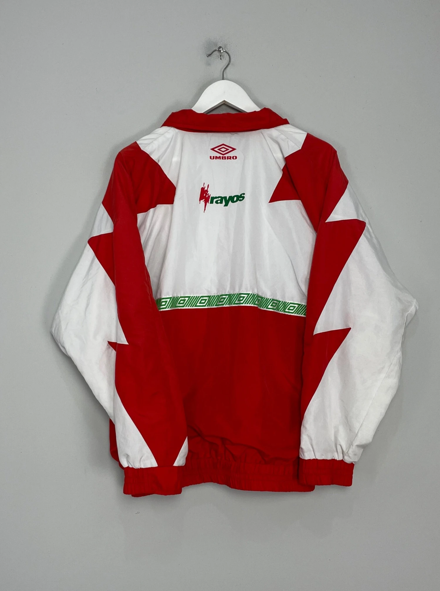 1995/96 NECAXA TRACK JACKET (L) UMBRO(1995 96 Necaxa Track Jacket L Umbro00) 7 1995/96 NECAXA TRACK JACKET (L) UMBRO(1995 96 Necaxa Track Jacket L Umbro00) - Image 5