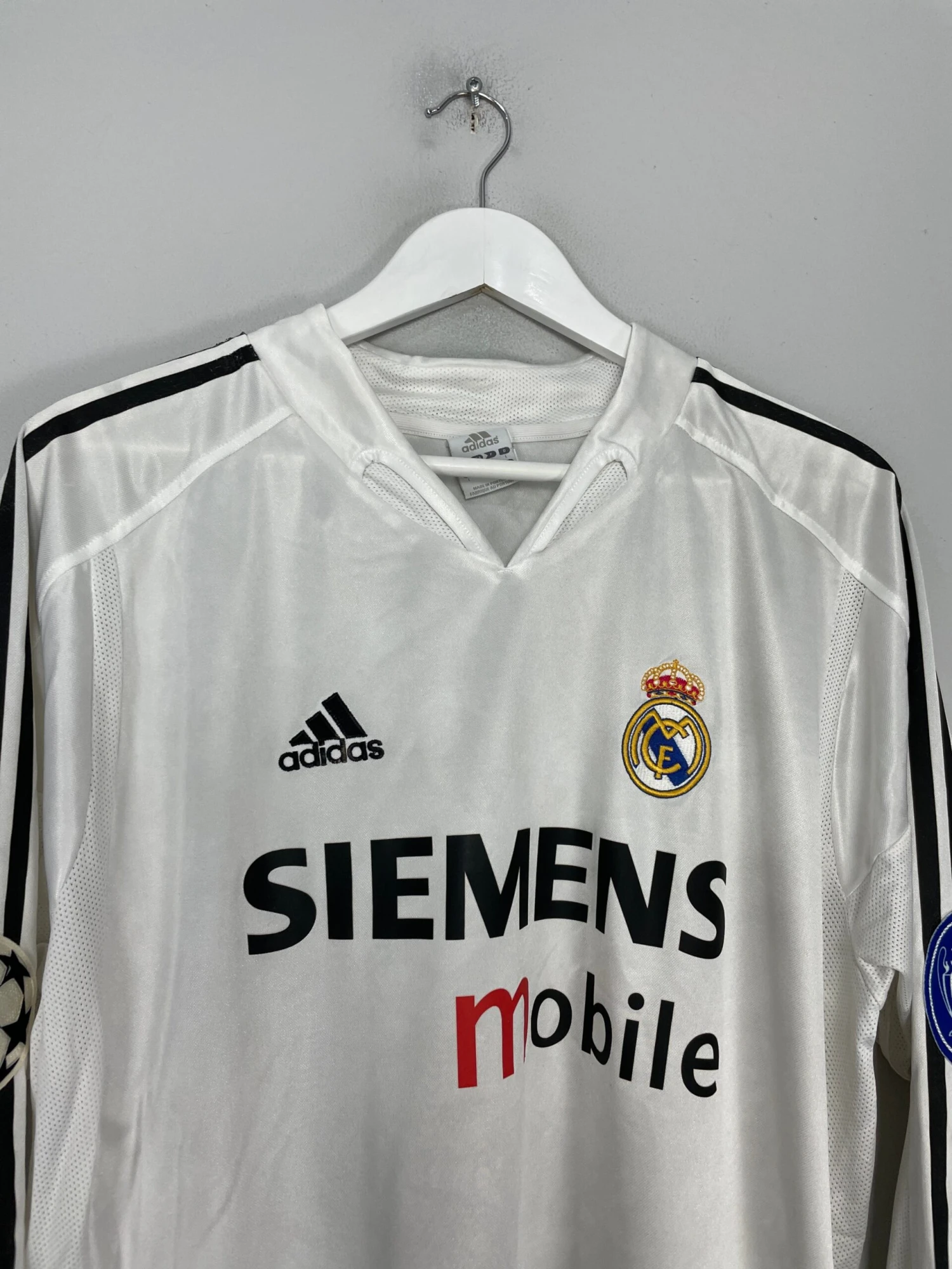 2004/05 REAL MADRID RONALDO #9 L/S C/L HOME SHIRT (L) ADIDAS(2004 05 Real Madrid Ronaldo 9 L S C L Home Shirt L Adidas3) 7 2004/05 REAL MADRID RONALDO #9 L/S C/L HOME SHIRT (L) ADIDAS(2004 05 Real Madrid Ronaldo 9 L S C L Home Shirt L Adidas3) - Image 5