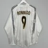 2004/05 REAL MADRID RONALDO #9 L/S C/L HOME SHIRT (L) ADIDAS(2004 05 Real Madrid Ronaldo 9 L S C L Home Shirt L Adidas3)