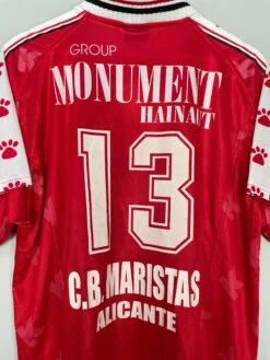 1998/99 ROYAL EXCEL MOUSCRON #13 HOME SHIRT (L) KELME(1998 99 Royal Excel Mouscron 13 Home Shirt L Kelme4) -Cultkits Shop IMG 3474 d0b3ab4f 78e8 46b1 830e 8060624e4f55