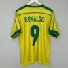 1998/00 BRAZIL RONALDO #9 HOME SHIRT (M) NIKE(1998 00 Brazil Ronaldo 9 Home Shirt M Nike32535) 1 1998/00 BRAZIL RONALDO #9 HOME SHIRT (M) NIKE(1998 00 Brazil Ronaldo 9 Home Shirt M Nike32535) -Cultkits Shop IMG 3613