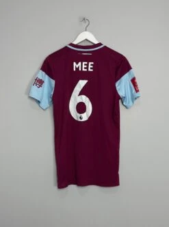 2020/21 BURNLEY MEE #6 *MATCH ISSUE* FA CUP HOME SHIRT (M) UMBRO(2020 2021 Burnley Mee 6 Match Issue Fa Cup Home Shirt M Umbro)