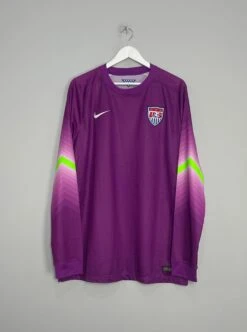 2014/15 USA *PLAYER ISSUE* GK SHIRT (XL) NIKE(2014 2015 Usa Player Issue Gk Shirt Xl Nike)